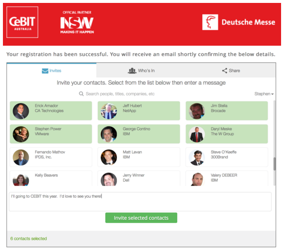    &nbsp;Possible Power Rank points (5): &nbsp;CeBit Australia: 5